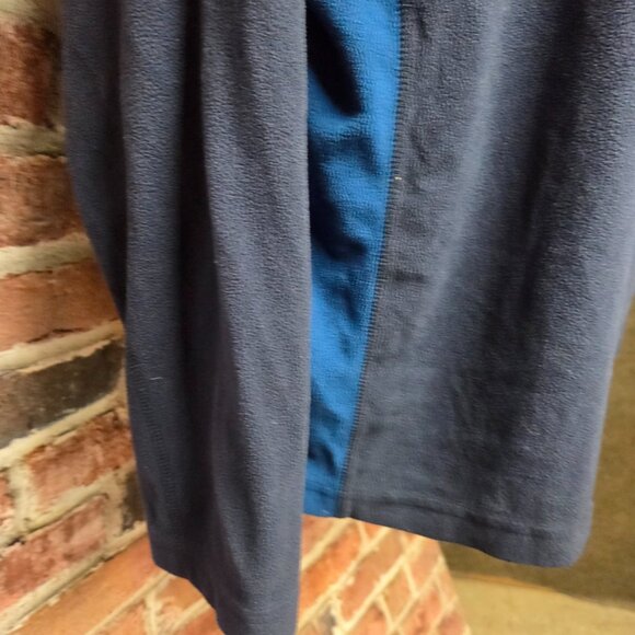 Columbia Sweater XL | Dark Blue Zip Up Fleece Outdoor Hiking Athleisure Classic - Picture 6 of 6